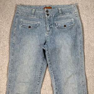 Lee Jeans Vintage Jeans Women's 13/14 Medium Light Wash Pockets Bootcut Flat y2k
